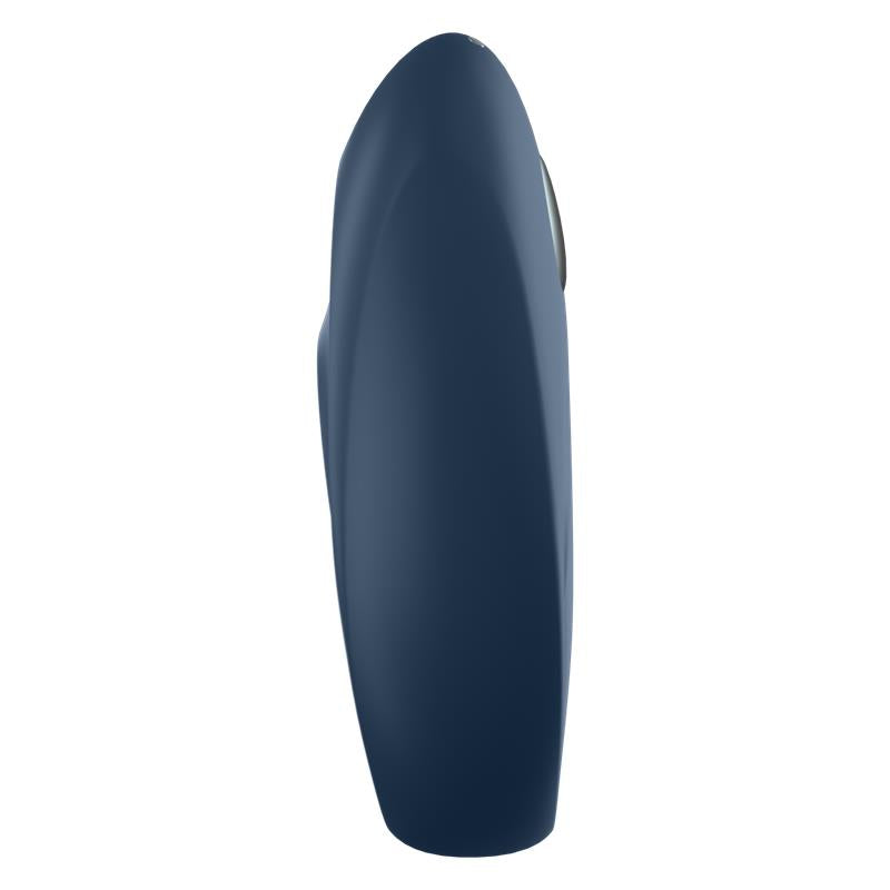 Mighty One Anillo Vibrador con APP Azul