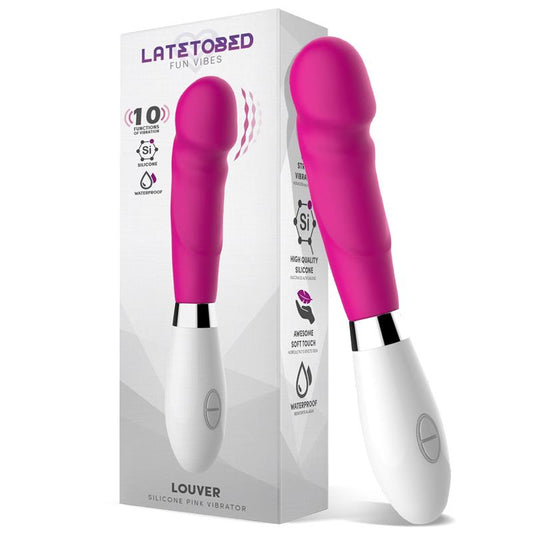 Louver Vibrador Silicona Rosa