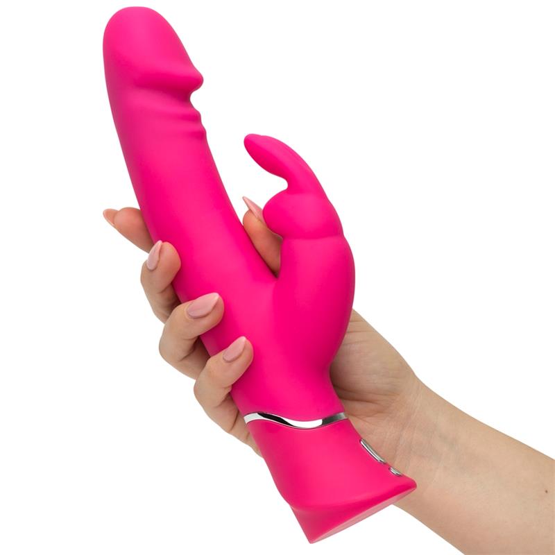 Vibrador Realistic Dual Density Rabbit Rosa