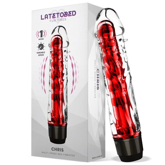 Chris Vibrador Multi Velocidad Rojo