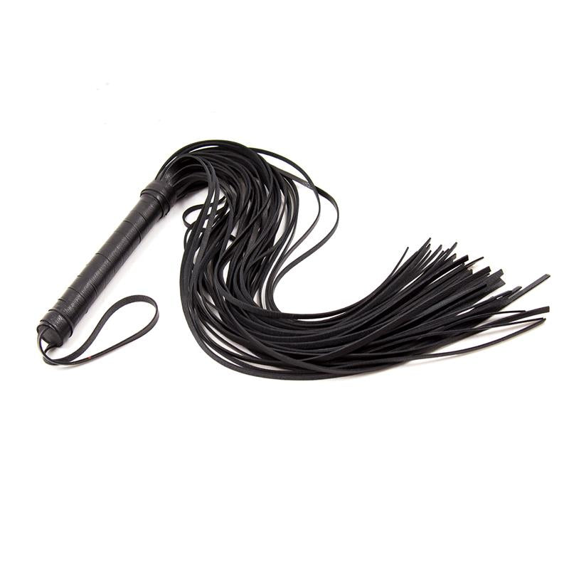 Flogger Mango de Metal 69 cm Negro