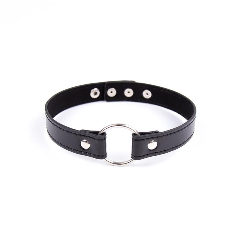 Collar con Aro Ajustable 382 cm Negro