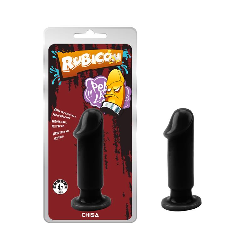 Plug Anal Evil Talla M 125 x 37 cm Negro