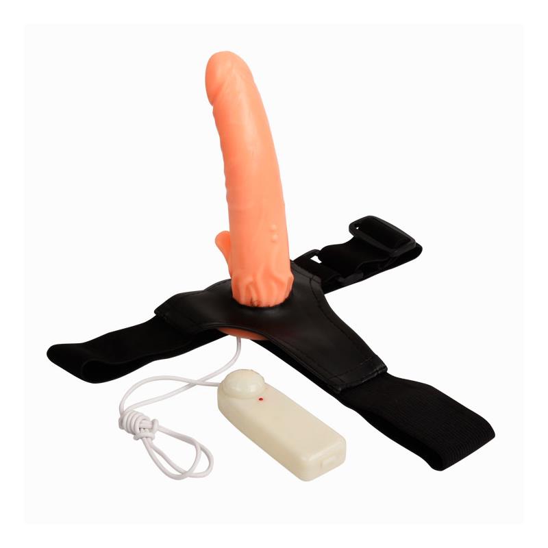 Baile Arnes con Dildo y Control Remoto 18 cm