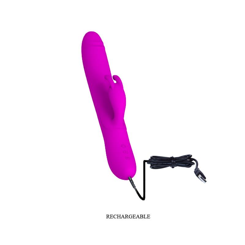 Vibrador y Rotador Byron Color Purpura