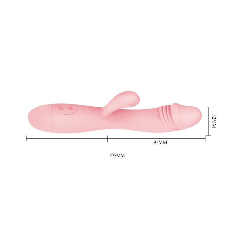 Vibrador Snappy Recargable Color Natural