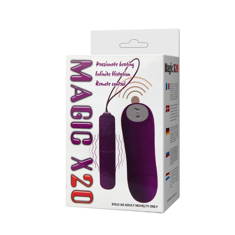 Bala Vibradora Magic X20 Purpura