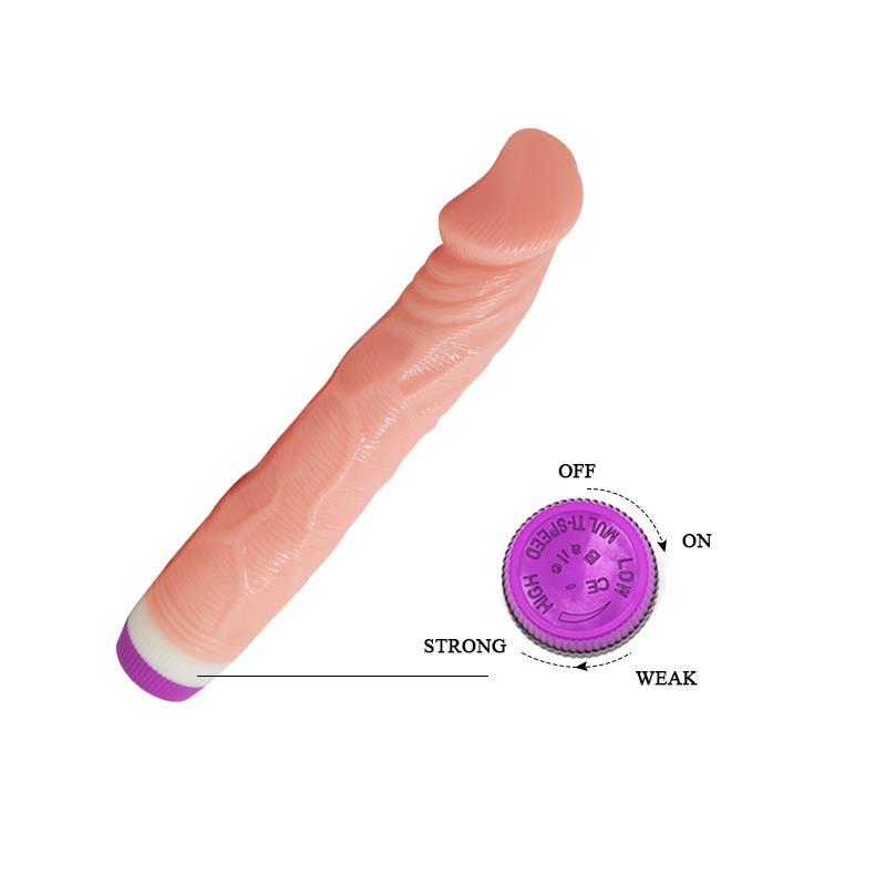 Vibrador Color Natural 22 cm