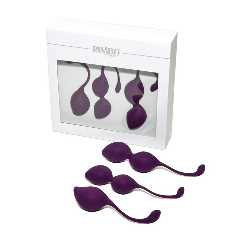 Set de 3 Bolas Kegel Geneva Purpura