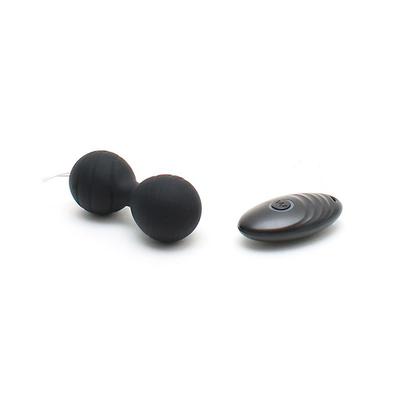 Bolas Kegel con Vibracion y Control Remoto Cannes Negro