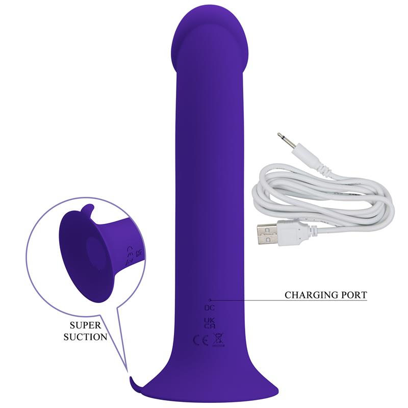 Murray Youth Dildo con Vibracion y Pulsacion