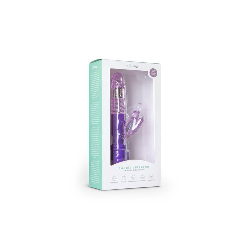 Vibrador con Mariposa Purpura