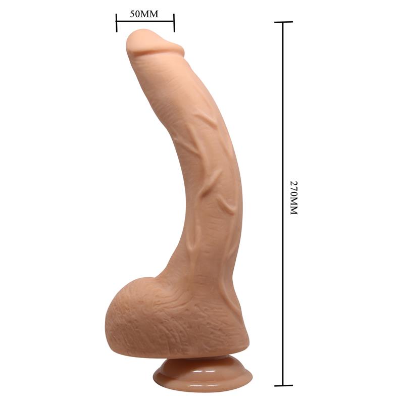 Baile Dildo con Ventosa y Vibracion