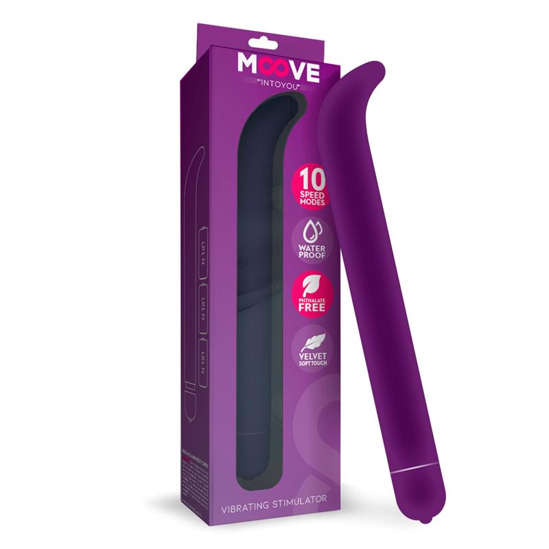 Estimulador VIbrador Punto G 10 funciones Purpura