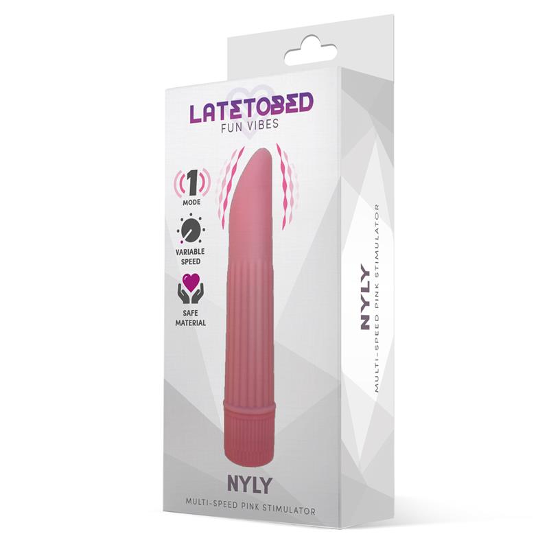 Nyly Estimulador Multi Velocidad Rosa