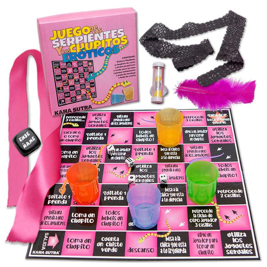 Juego de Mesa la Serpiente Erotica Chupito