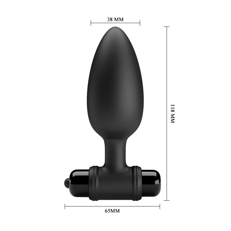 Plug Anal con Vibracion Vibra Butt Plug II USB