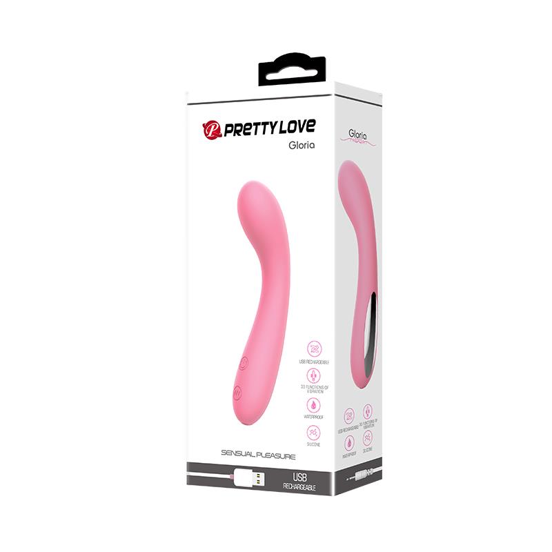 Vibrador Gloria Color Rosa Claro