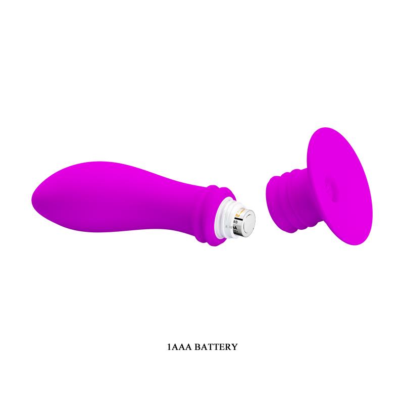 Pretty Love Plug Anal Vibrador Color Purpura