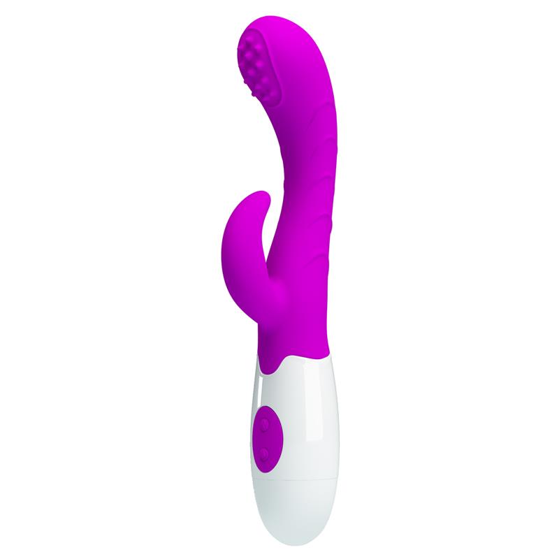 Vibrador Arthur con Movimiento Finger Purpura