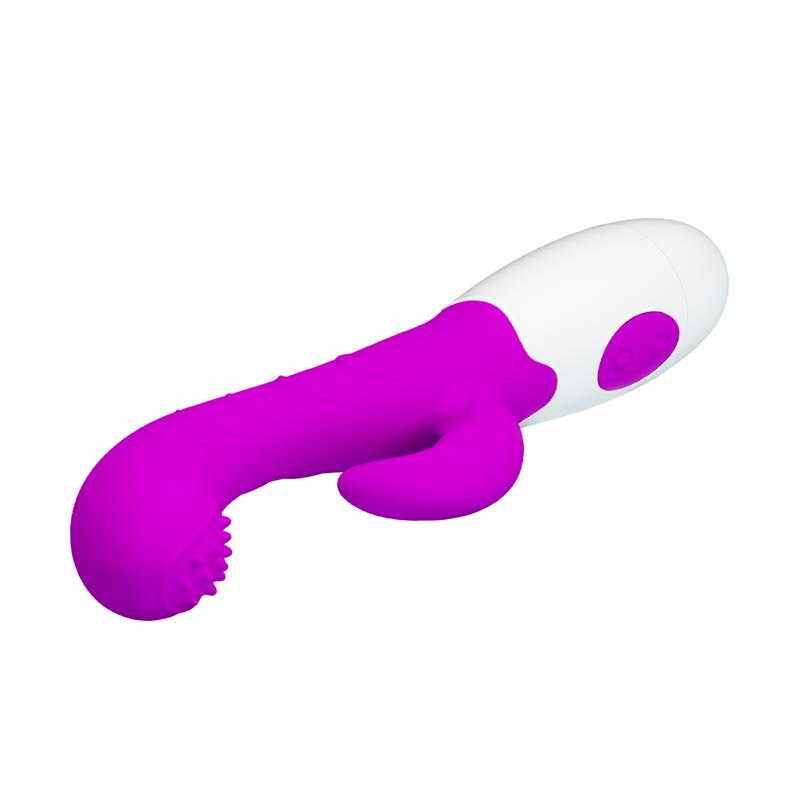 Vibrador Arthur con Movimiento Finger Purpura