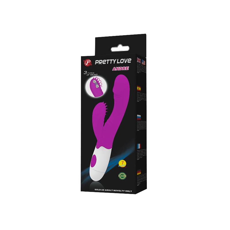 Vibrador Andre Color Purpura