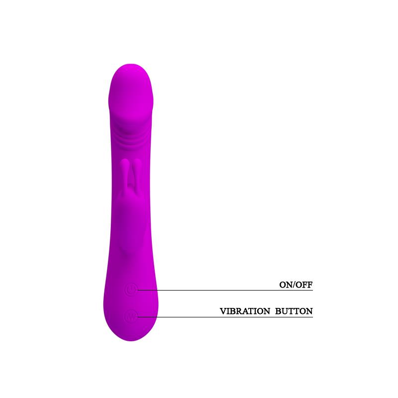 Pretty Love Vibrador Robert Color Purpura