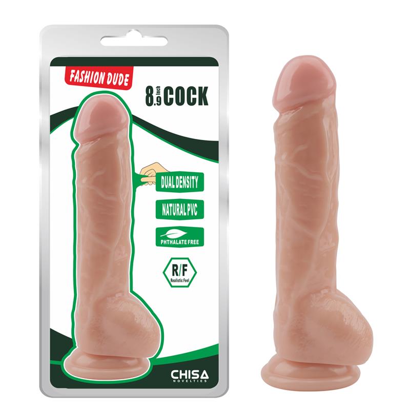 Dildo Dual density Fashion Dude 89 Natural