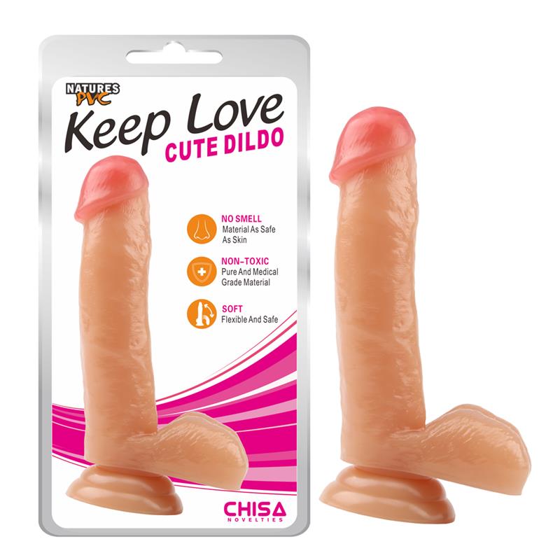 Dildo Cute 178 x 4 cm Natural