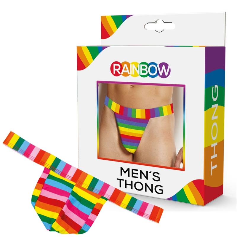 Tanga Masculino Arcoiris