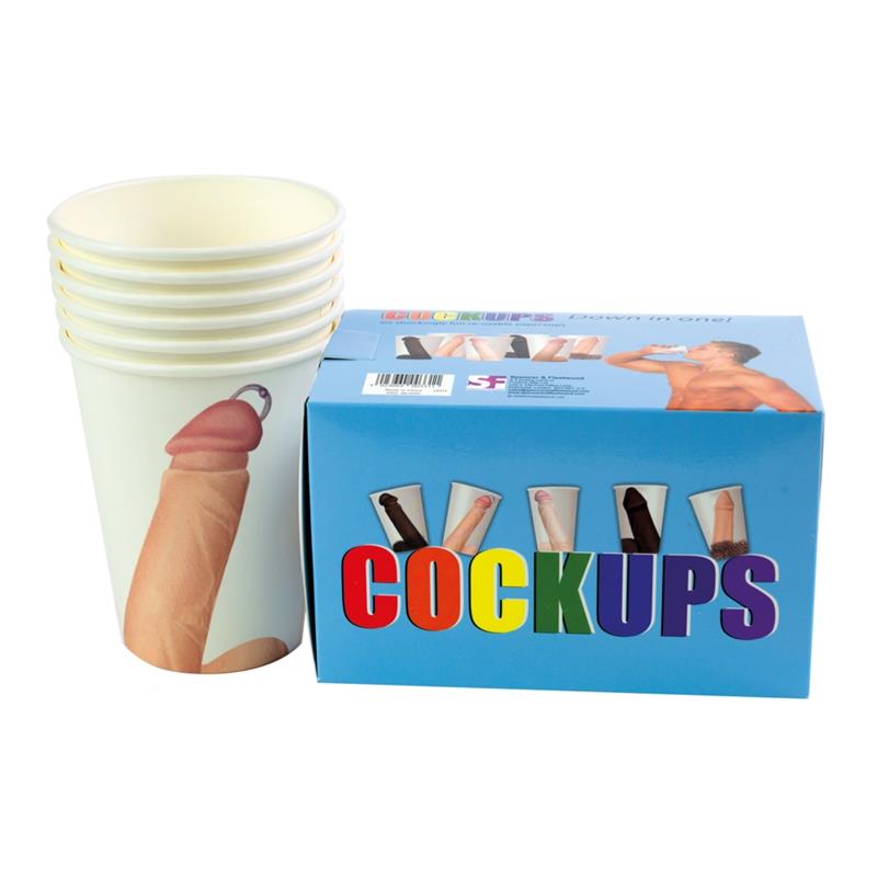 Vasos con Penes Pack de 6