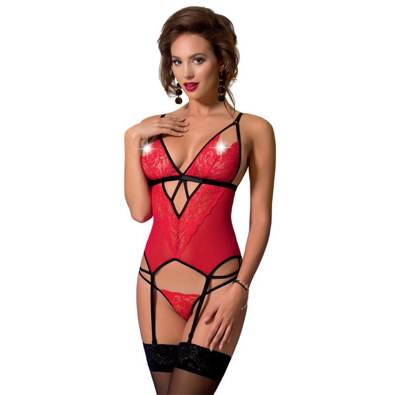 Salome Corset Rojo