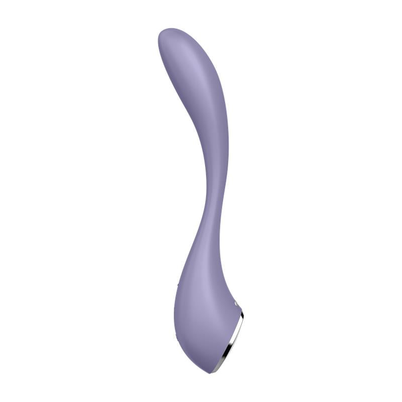 G Spot Flex 5 Multi Vibrador con Satisfyer Connect APP Lilac