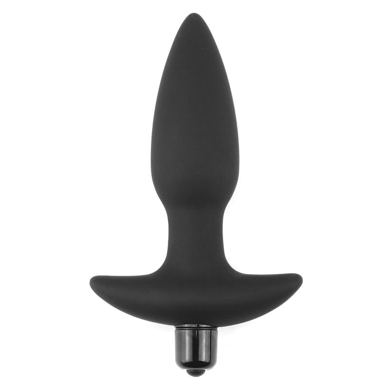 Plug Anal Fantasy Plug con Vibracion Negro