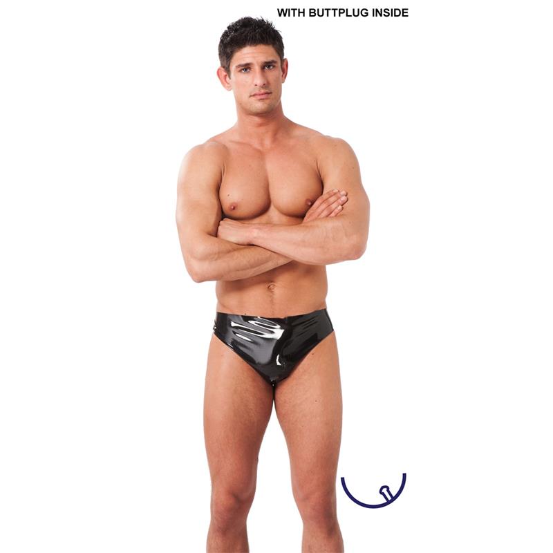 Rimba Latex Play Boxer Con Plug