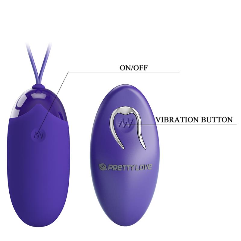 Berger Youth Huevo Vibrador con Control Remoto