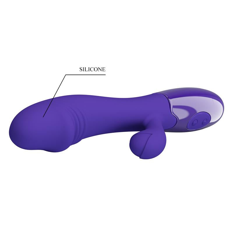 Snappy Youth Vibrador de Conejito 2 Motores