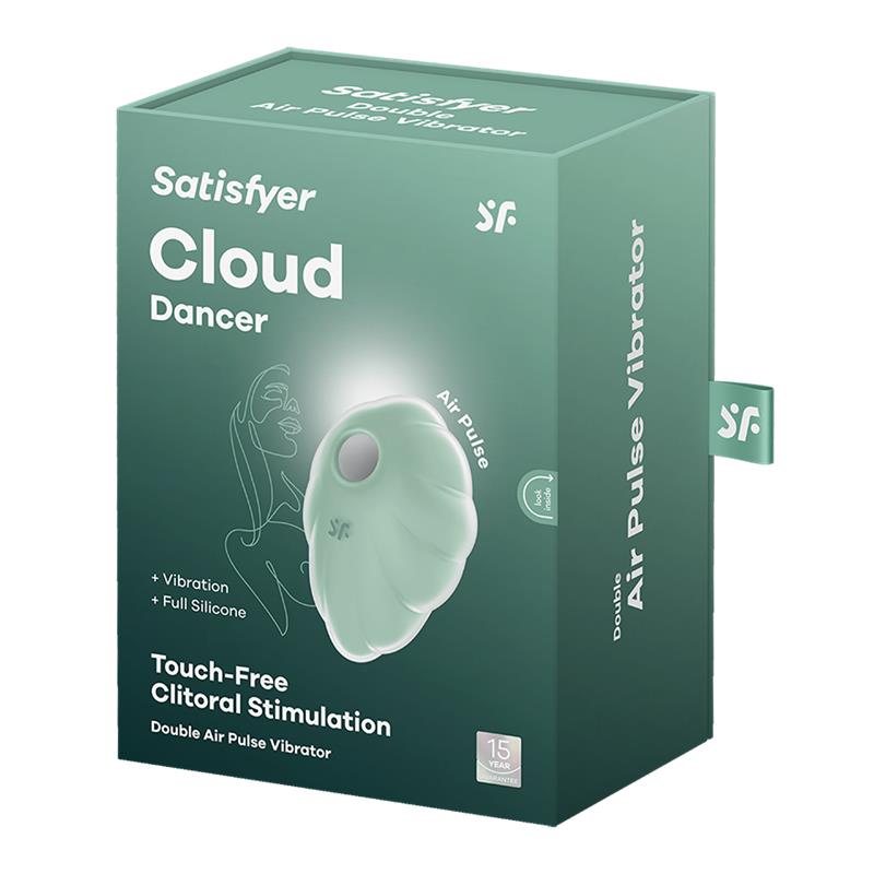 Cloud Dancer Succionador y Vibrador Menta