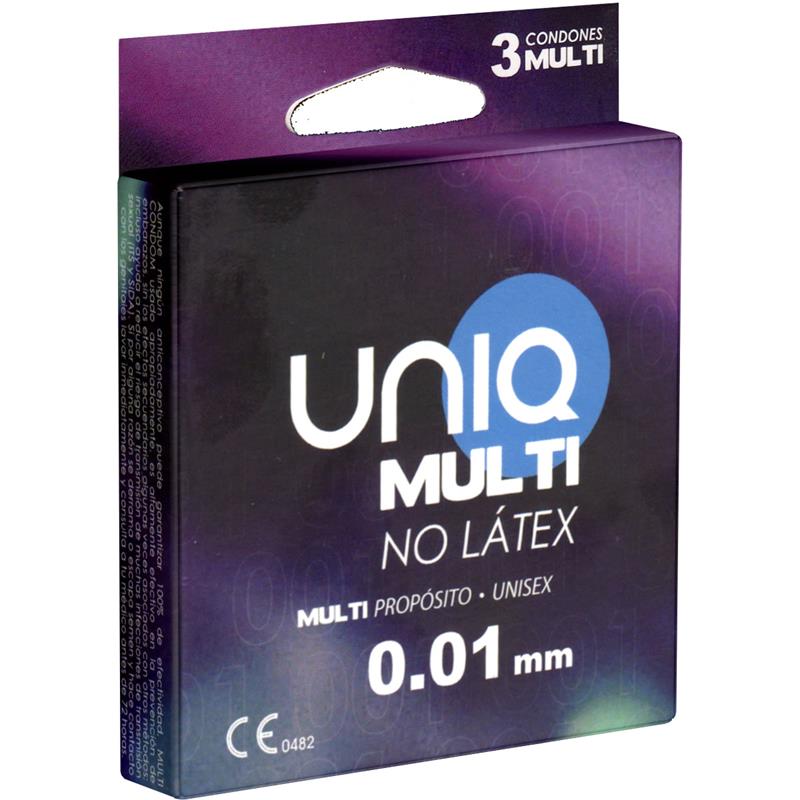 Multisex Preservativos Varios Usos 3 unidades