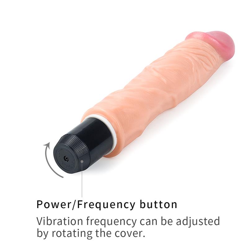 Dildo Flexi 95 con Vibracion Natural