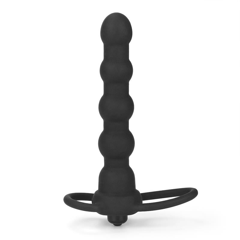 Plug Anal Double Prober con Vibracion Negro