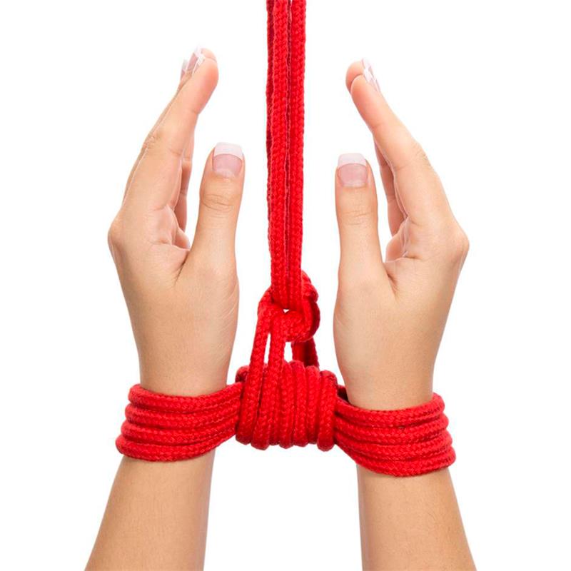 Cuerda Bondage Suave Rojo