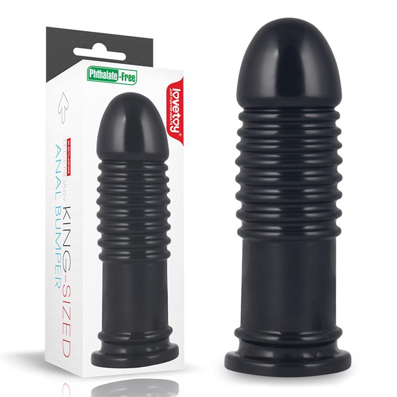 Plug Anal King Sized Anal Bumper 8 Negro