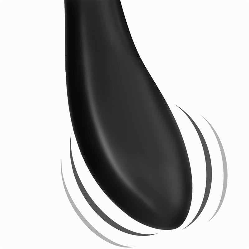 Pulsar Vibrador con Pulsacion y Esqueleto Articulado Silicona USB