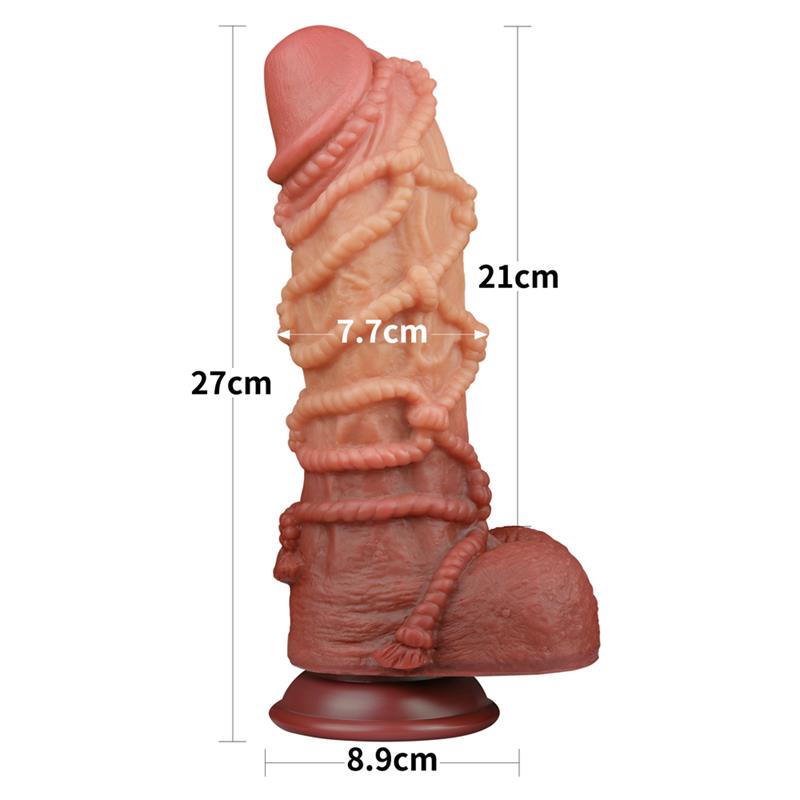 Dildo Dual Layer Tamano King Nature 105