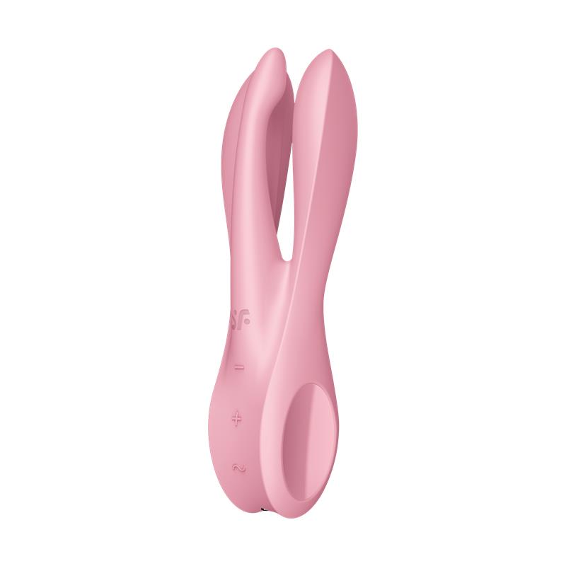 Vibrador Threesome 1 Rosa