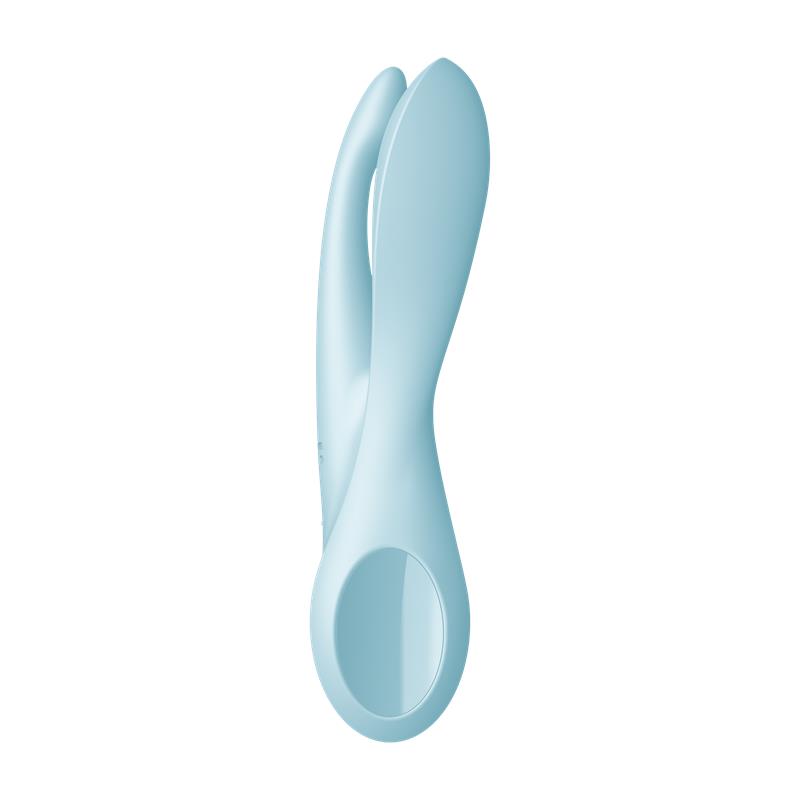 Vibrador Threesome 1 Light Azul