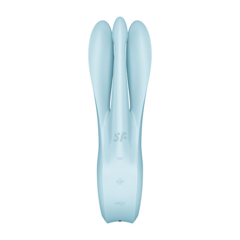 Vibrador Threesome 1 Light Azul