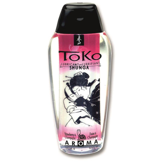 Shunga Lubricante Toko Aroma Vino de Fresa