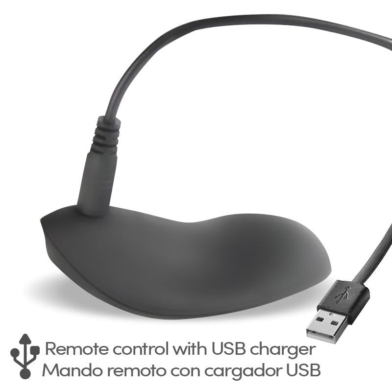 Bliss Estimulador de Braguita con Control Remoto USB Silicona